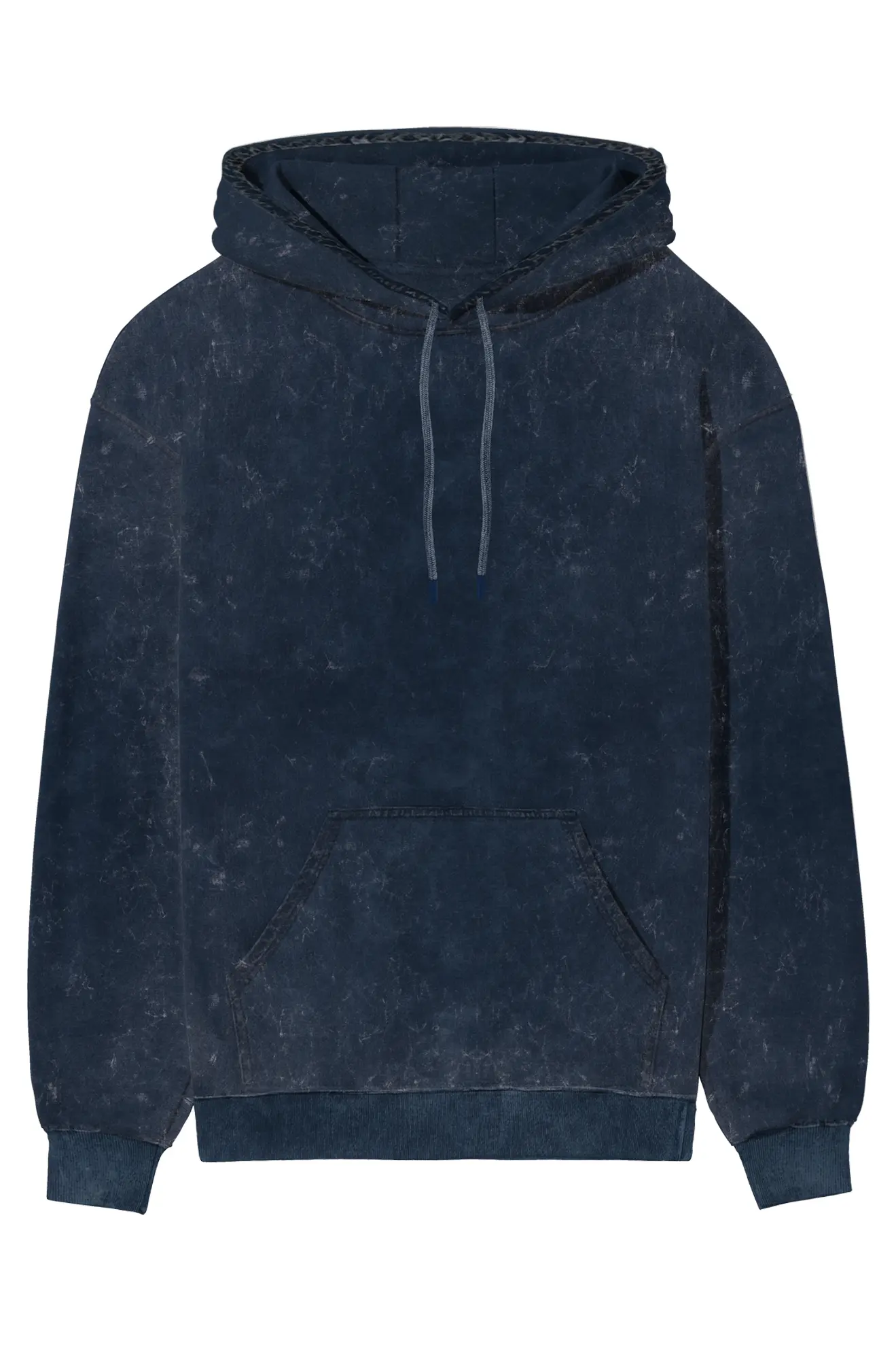 VARY ACID-WASHED UNISEX REGULAR FIT HOODIE