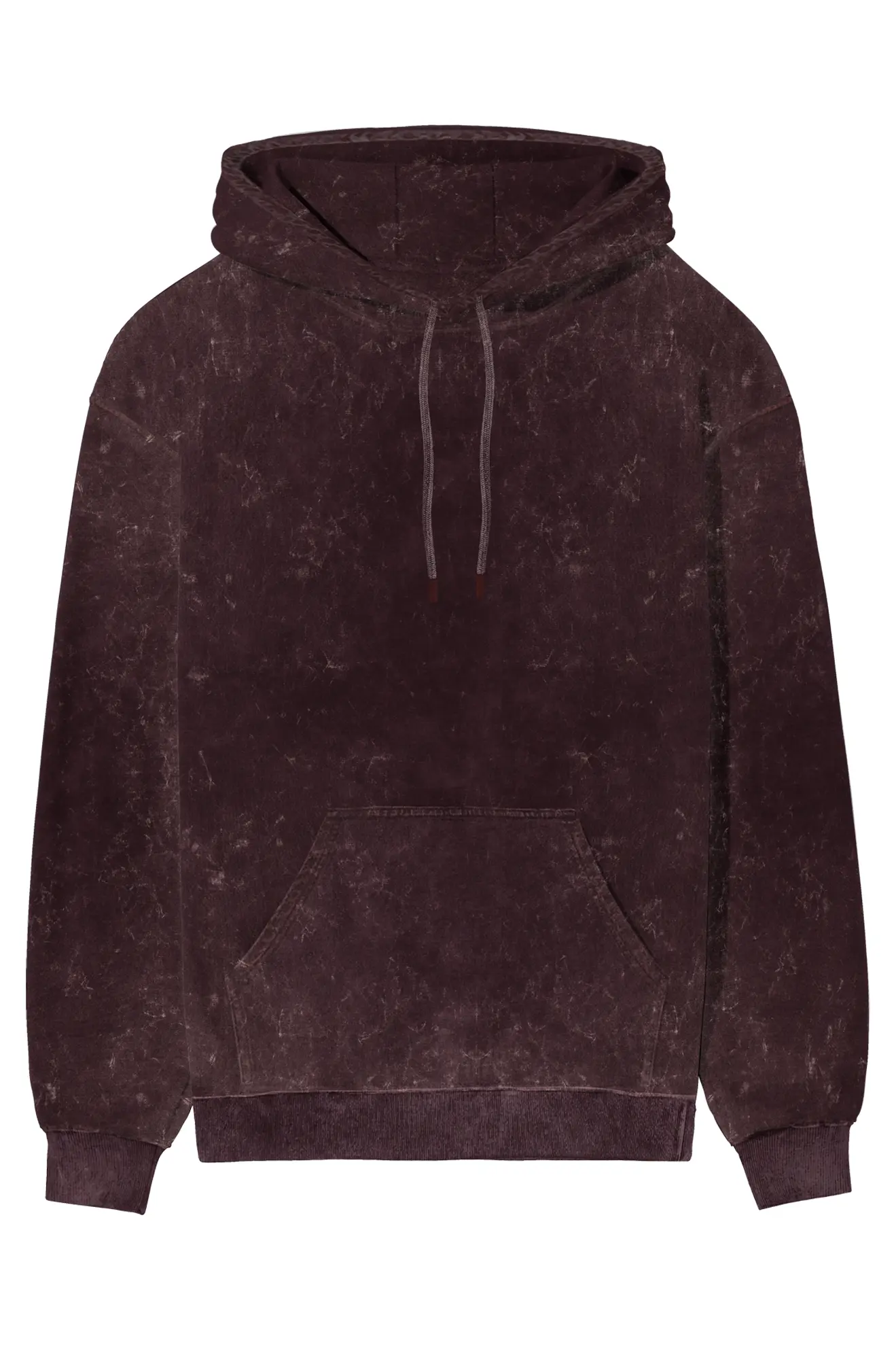 VARY ACID-WASHED UNISEX REGULAR FIT HOODIE