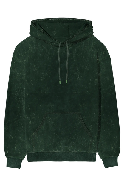 VARY ACID-WASHED UNISEX REGULAR FIT HOODIE