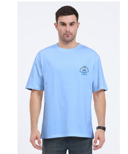 NET CRICKET KE DIN HI CHALTA HAI OVERSIZED TSHIRT