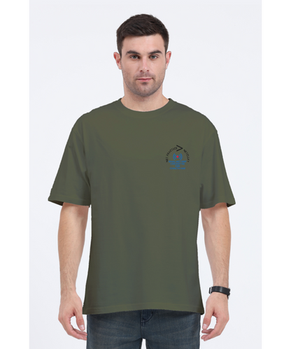 NET CRICKET KE DIN HI CHALTA HAI OVERSIZED TSHIRT