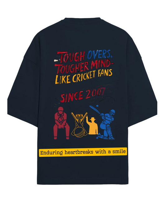 TOUGH OVERS TOUGHER MIND OVERSIZED LUXURY TSHIRT